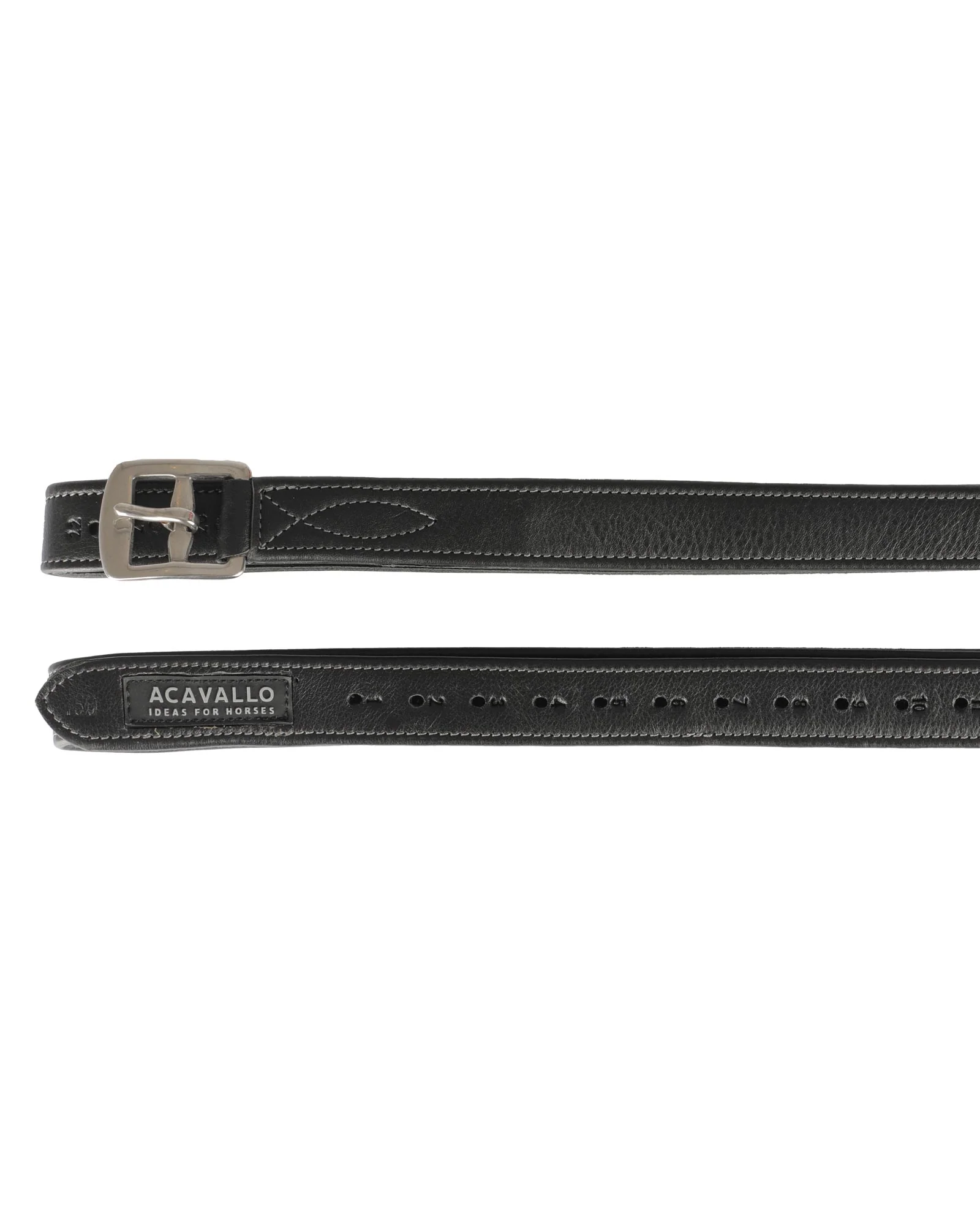 Acavallo Stirrup Leathers with Nylon Core - Image 4