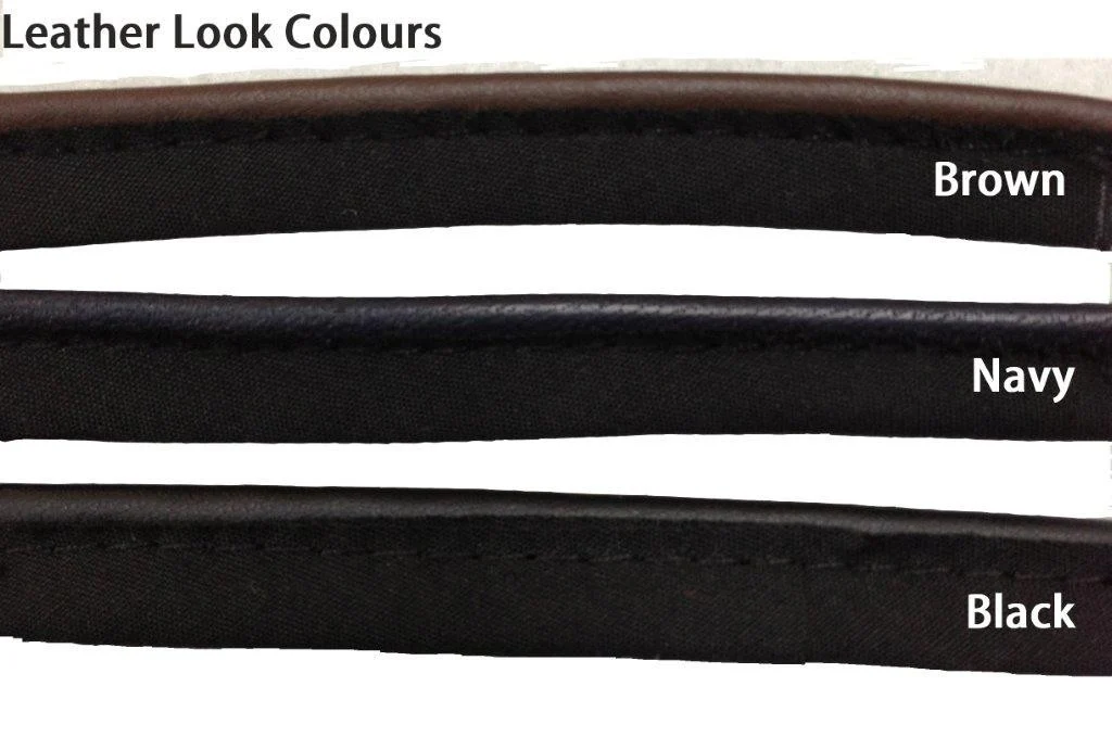 Charles Owen AYR8 Custom Leather with Piping - Image 10