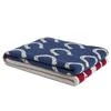 Eco Equestrian Flag Throw Pom/Slate/Flax - Image 2